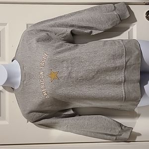 American Eagle, gray, sweatshirt. Size L